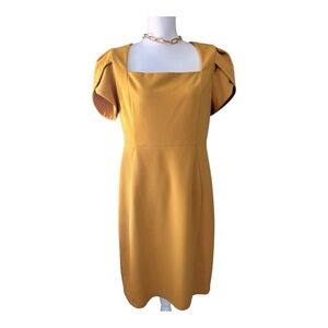 Donna Morgan Short Sleeve Marigold Dress size 12